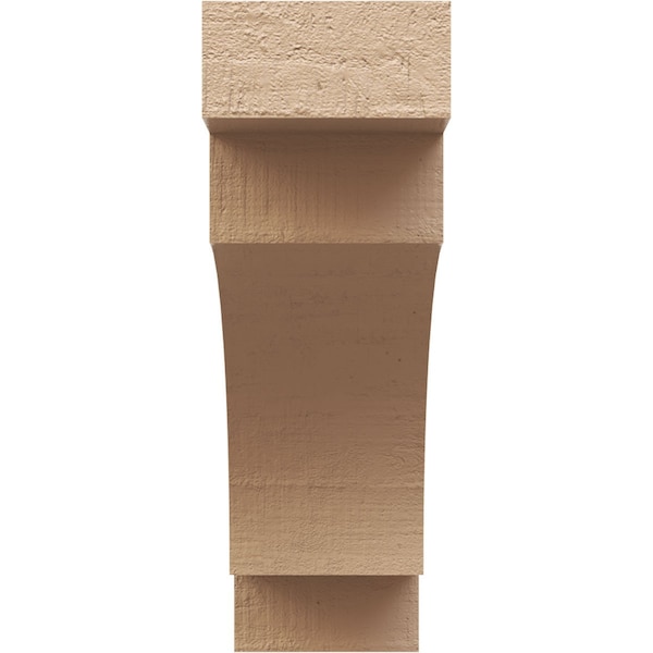 2in. W X 6in. H X 12in. L Mediterranean Woodgrain TimberThane Rafter Tail, Primed Tan